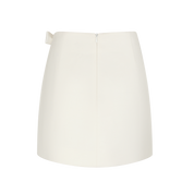 Ivory Boho Bow A-Line Dress