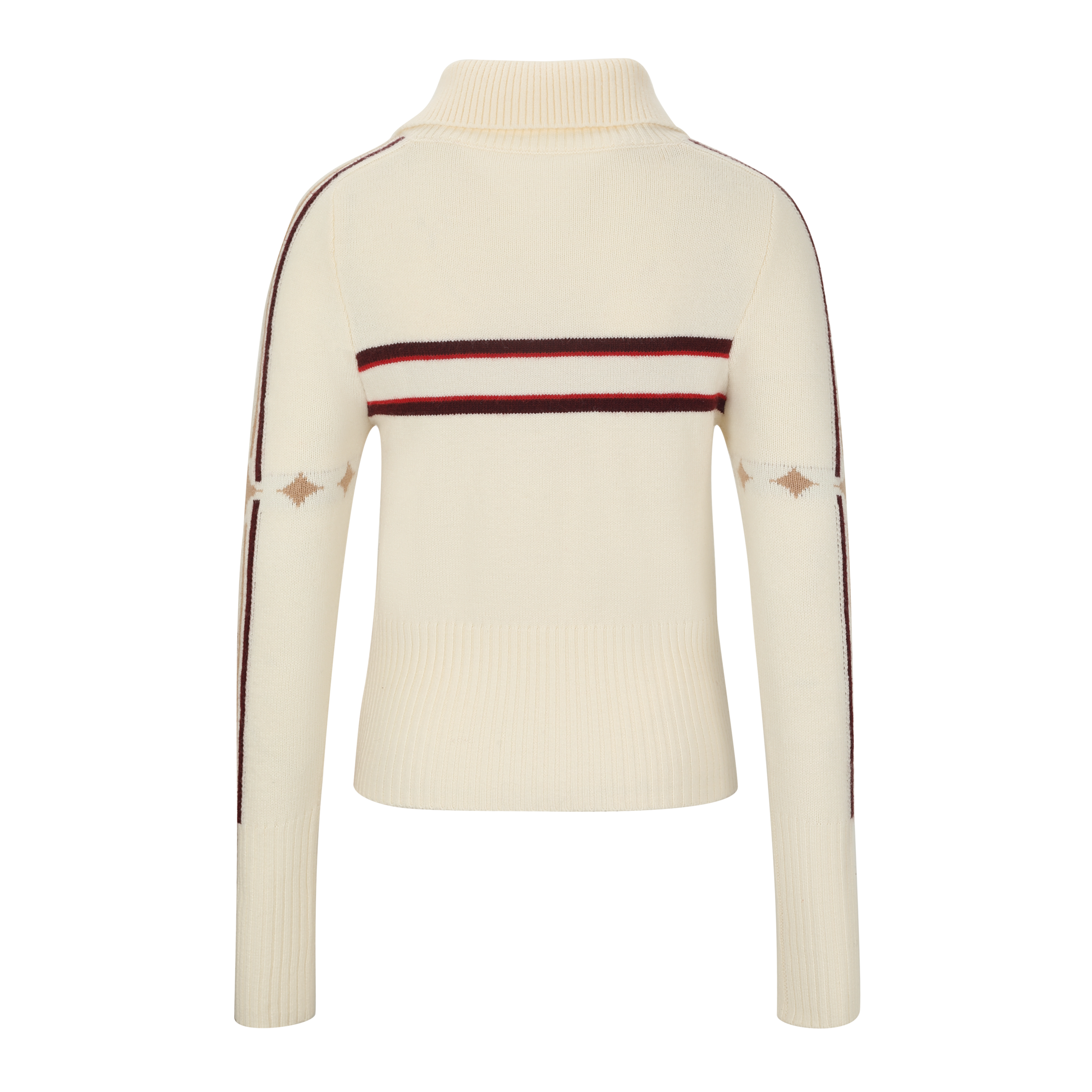 Ivory Star-Embellished Knit Pullover